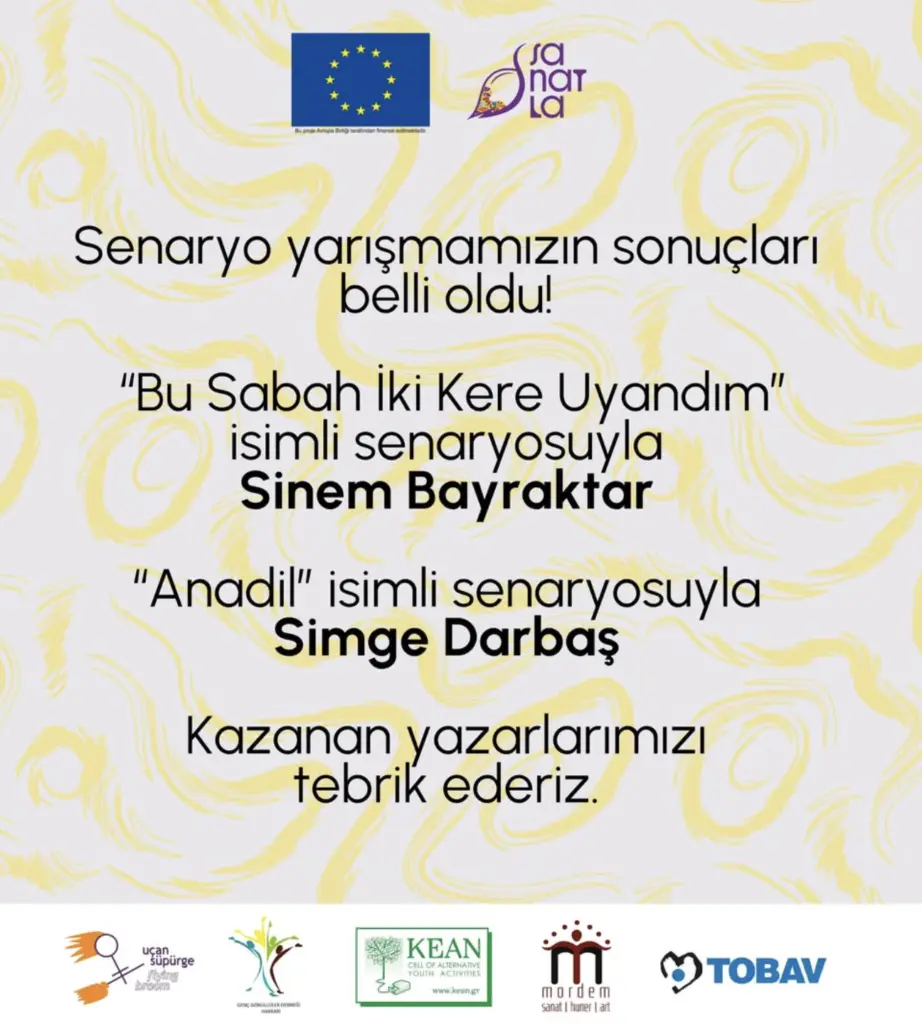 Senaryo Yarışmamızın Sonuçları Belli Oldu